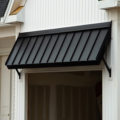 metal awning
